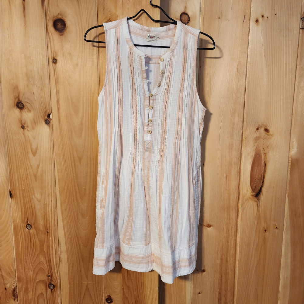 Faherty Isha dress sleeveless